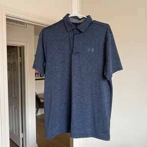 The Playoff Polo Under Armour Medium Navy Blue